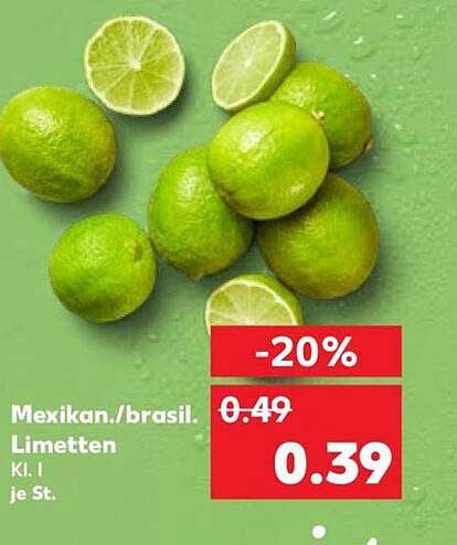 Mexikan./brasil. Limetten