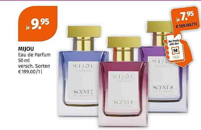 MIJOU Eau de Parfum 50 ml versch. Sorten