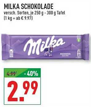 MILKA SCHOKOLADE
