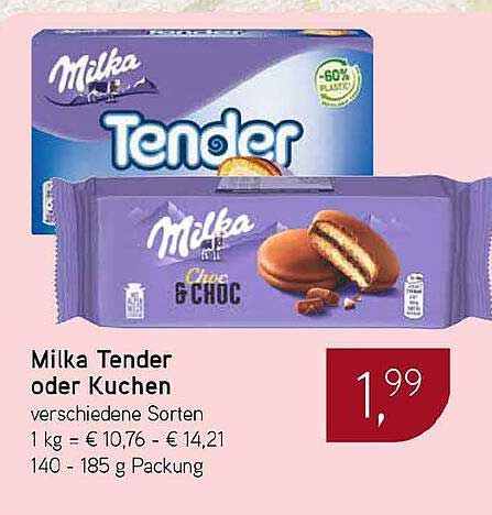 Milka Tender oder Kuchen