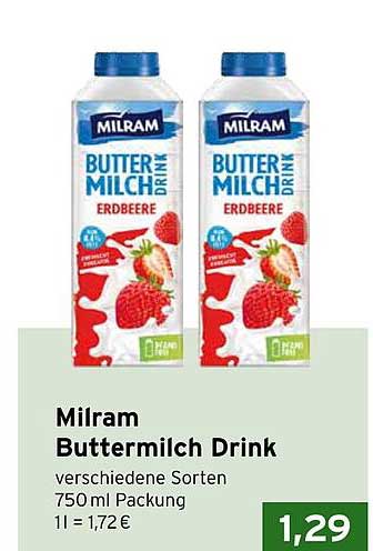 Milram Buttermilch Drink
