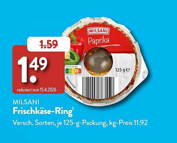 MILSANI Frischkäse-Ring