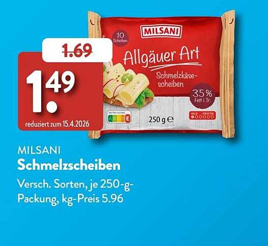MILSANI Schmelzscheiben