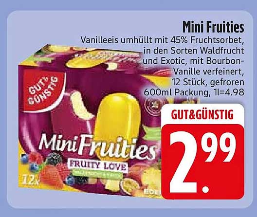 Mini Fruities