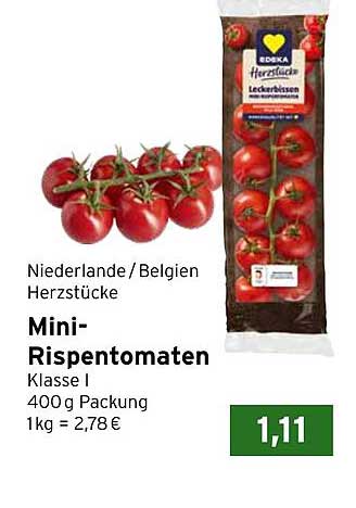 Mini-Rispentomaten