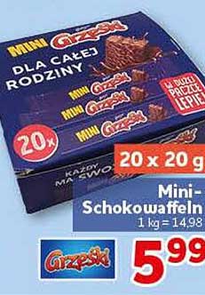 Mini-Schokowaffeln