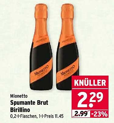 Mionetto Spumante Brut Birillino