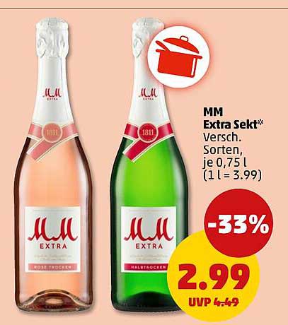 MM Extra Sekt* Versch. Sorten, je 0,75 l (1 l = 3,99)