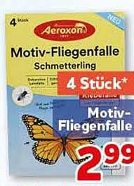 Motiv-Fliegenfalle Schmetterling 4 Stück*