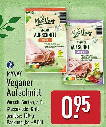 MyVay Veganer Aufschnitt