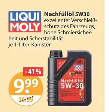 Nachfüllöl 5W30