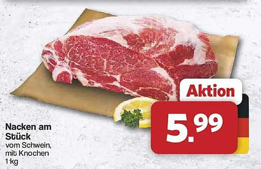 Nacken am Stück