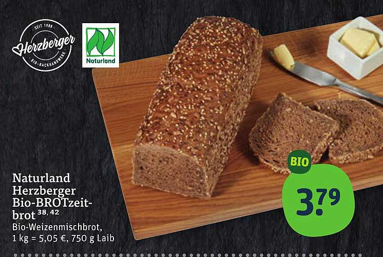 Naturland Herzberger Bio-BROTzeit-brot