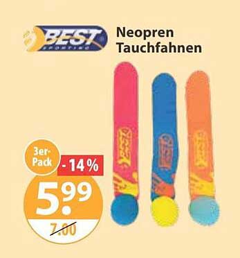 Neopren Tauchfähnen
