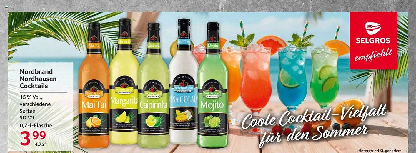 Nordbrand Nordhausen Cocktails
