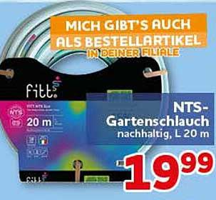 NTS-Gartenschlauch nachhaltig, L 20 m