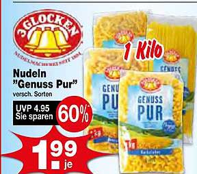Nudeln "Genuss Pur" versch. Sorten