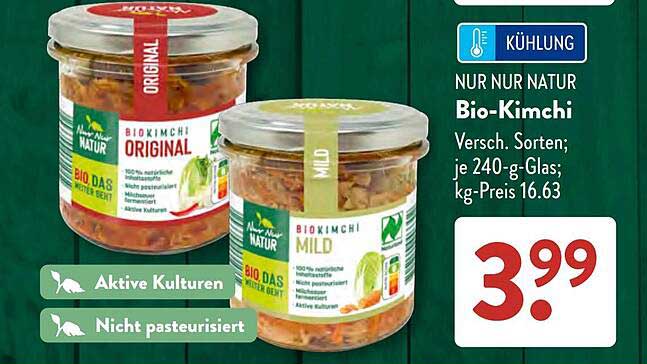 NUR NUR NATUR Bio-Kimchi