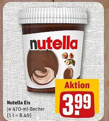 Nutella Eis