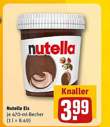 Nutella Eis