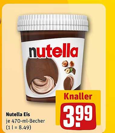 Nutella Eis