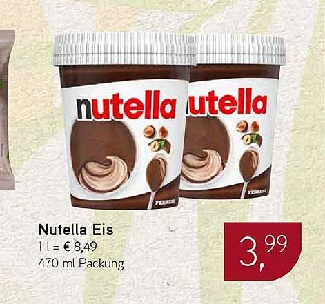 Nutella Eis