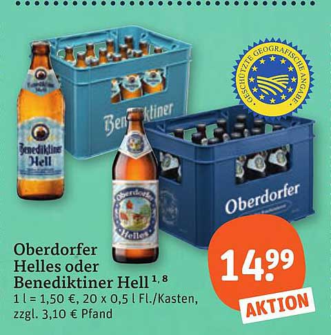 Oberdorfer Helles oder Benediktiner Hell