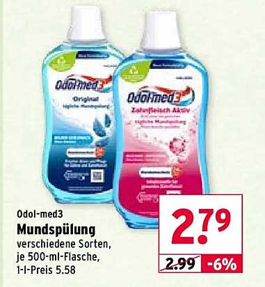 Odol-med3 Mundspülung