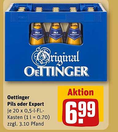 Oettinger Pils oder Export