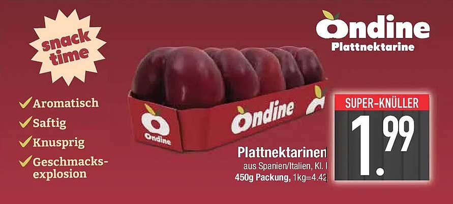 Ondine Plattnektarinen