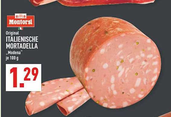 Original ITALIENISCHE MORTADELLA „Modena“ je 100 g