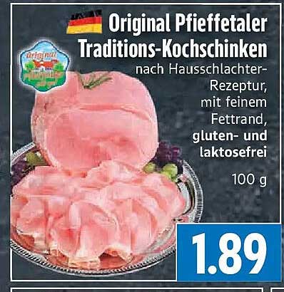 Original Pfiffetaler Traditions-Kochschinken