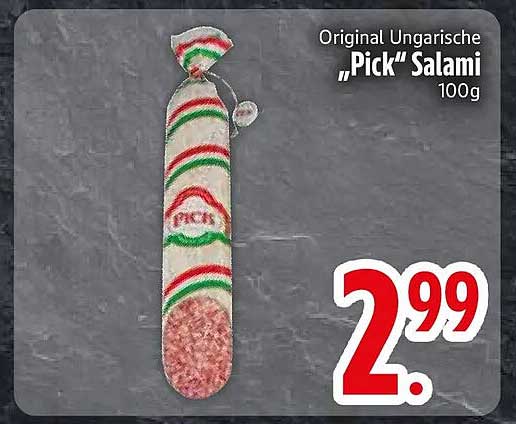 Original Ungarische „Pick“ Salami 100g