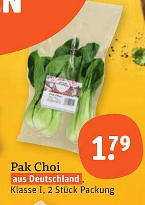 Pak Choi aus Deutschland, Klasse I, 2 Stück Packung