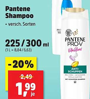 Pantene Shampoo • versch. Sorten