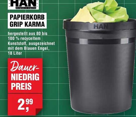 PAPIERKORB GRIP KARMA