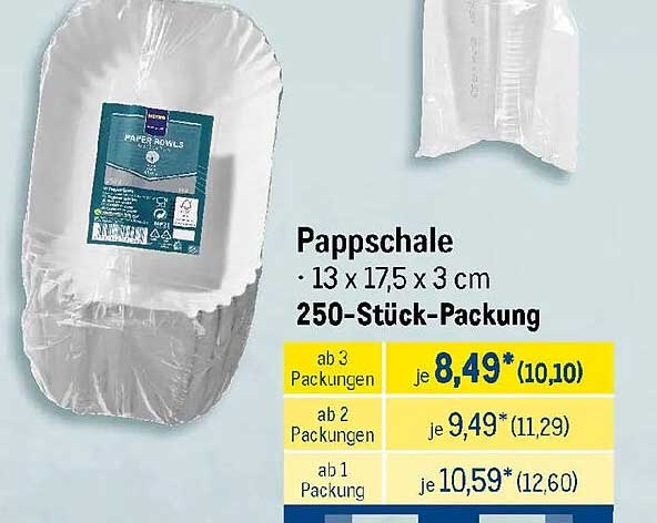 Pappschale
