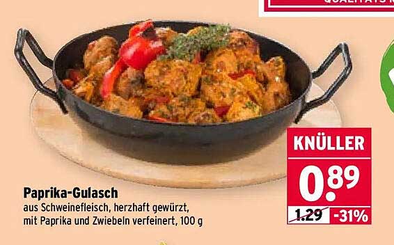 Paprika-Gulasch