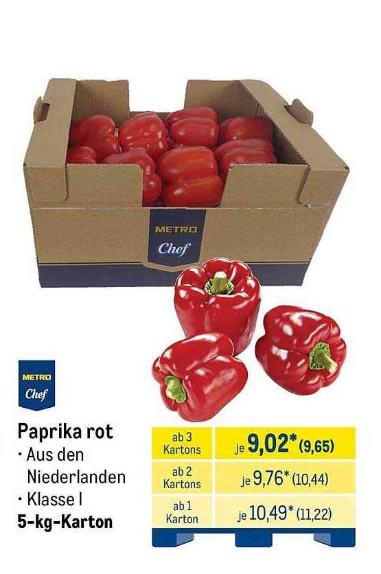 Paprika rot