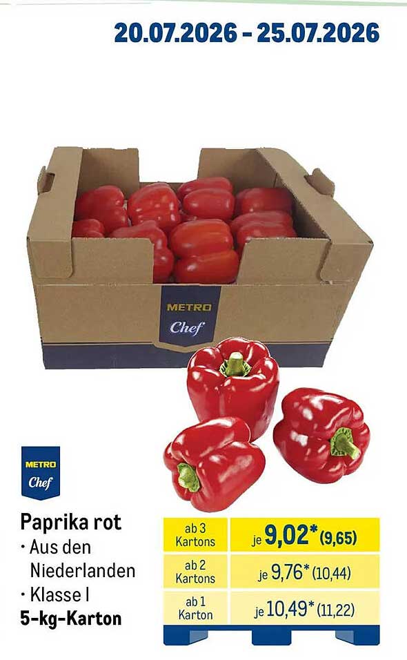 Paprika rot