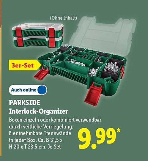 PARKSIDE Interlock-Organizer
