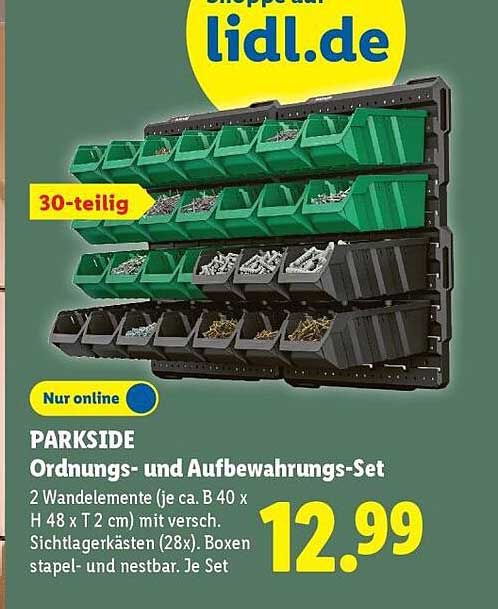 PARKSIDE Ordnungs- und Aufbewahrungs-Set