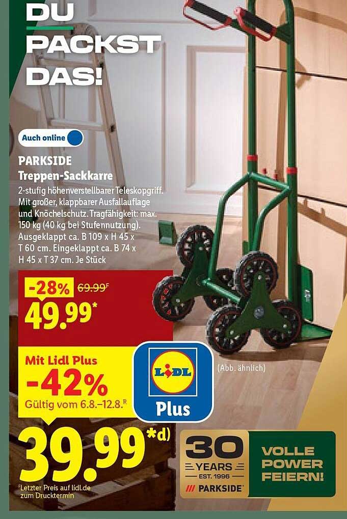PARKSIDE Treppen-Sackkarre