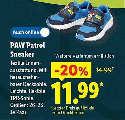 PAW Patrol Sneaker