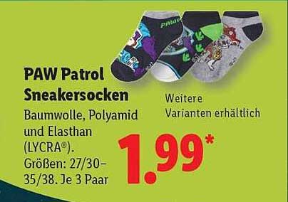 PAW Patrol Sneakersocken
