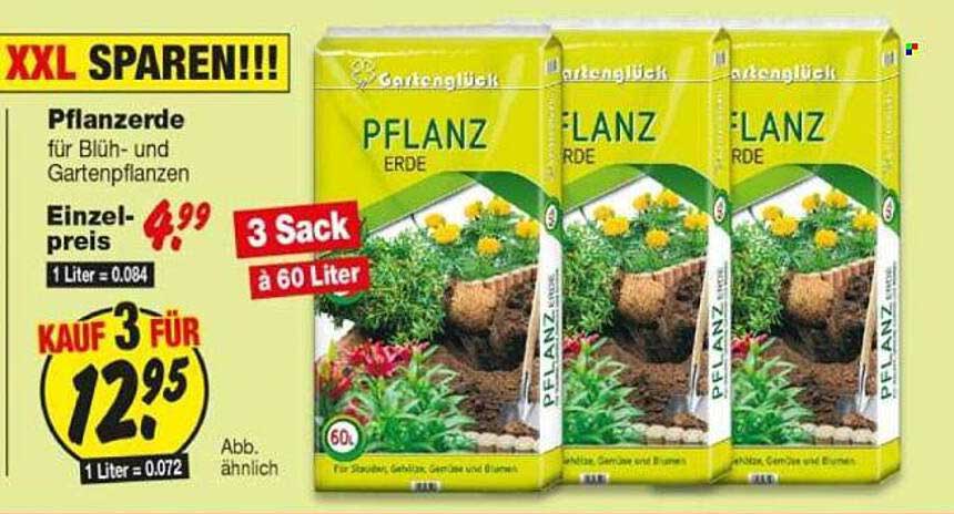 Pflanzerde für Blüh- und Gartenpflanzen