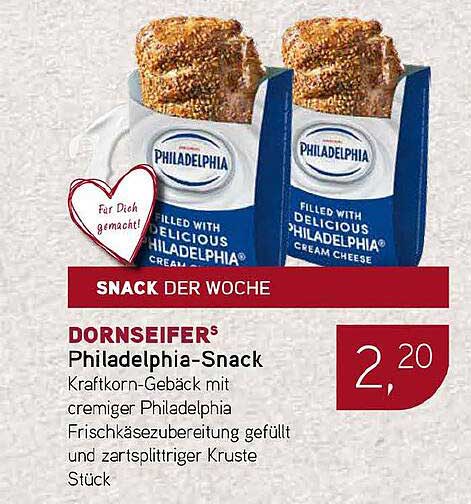 Philadelphia-Snack