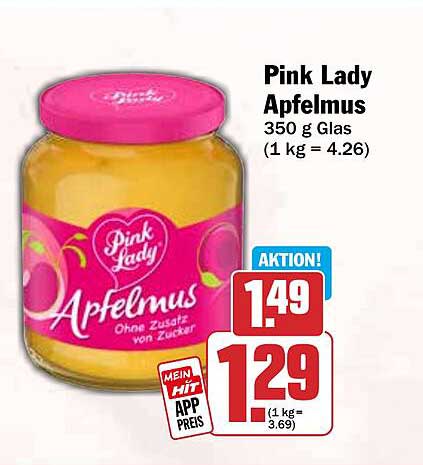 Pink Lady Apfelmus