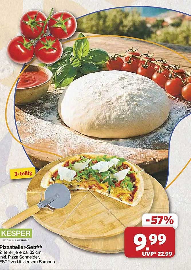 Pizzateller-Set**