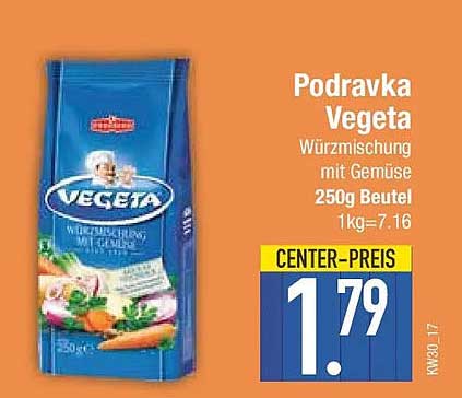 Podravka Vegeta Würzmischung mit Gemüse 250g Beutel